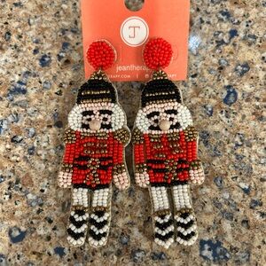 Beaded Nutcracker Earrings